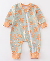 Gingerbread Jumpsuit PJ