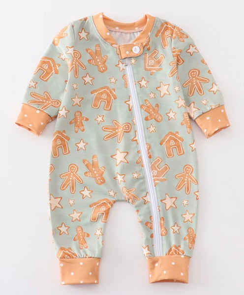 Gingerbread Jumpsuit PJ