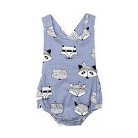 Blue Fox Romper