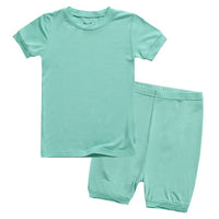 Mint PJ's Short Set