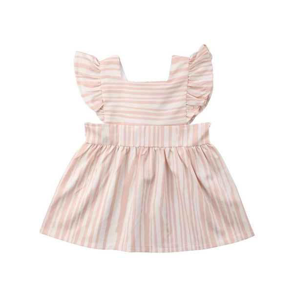 Pink Striped Dress