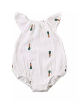 Girl Carrot Romper