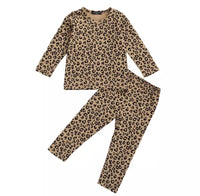 Leopard Print PJ's Set