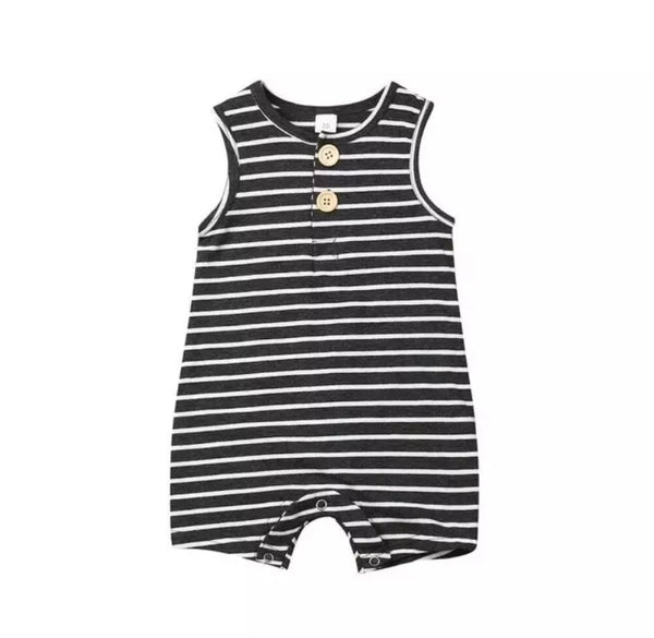 Comfy Striped Romper