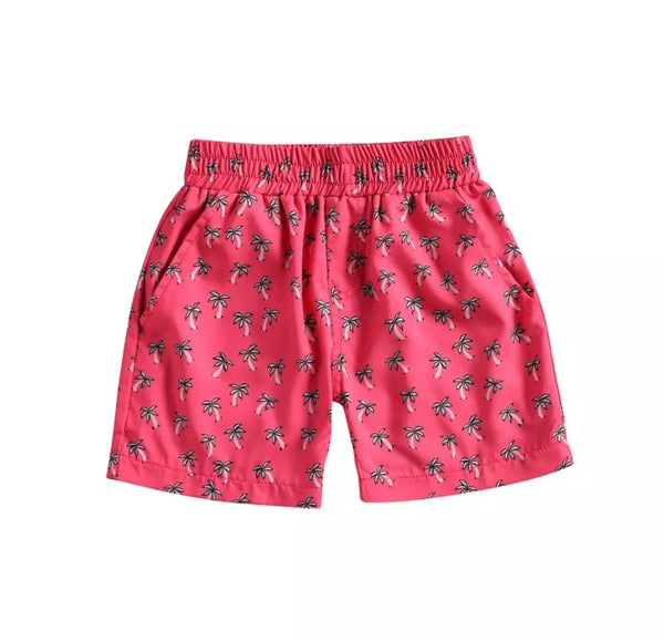 Guava Palms Swim Shorts