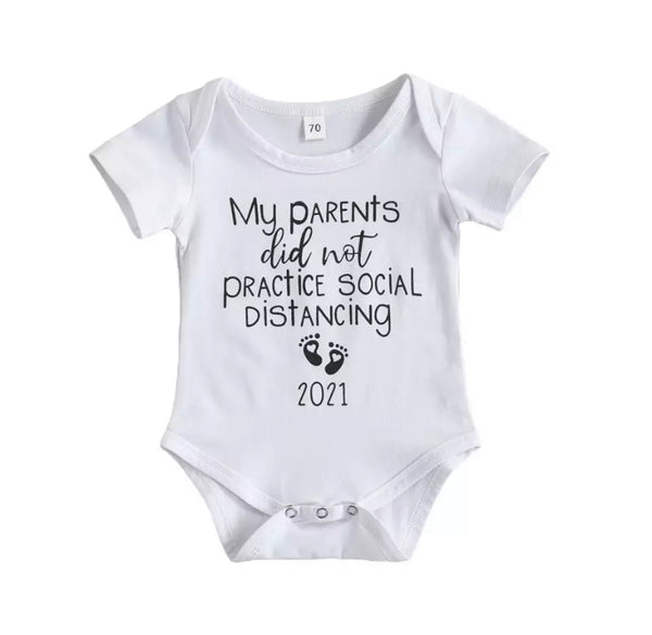 Social Distancing Onesie