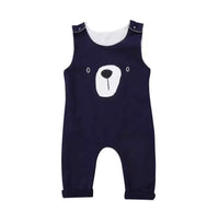 Navy Bear Jumpsuit