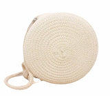 Kids Shoulder Straw Bag